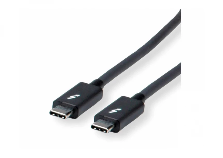 ROLINE Thunderbolt™ 3 Cable 20GBit/s 5A M/M crna 2 m