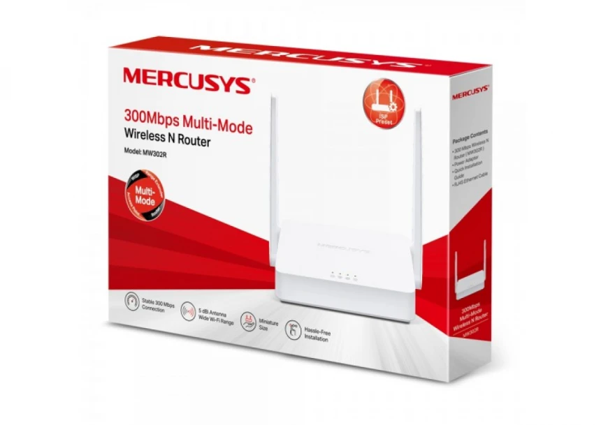 Ruter Mercusys MW302R Wireless N 300Mbps