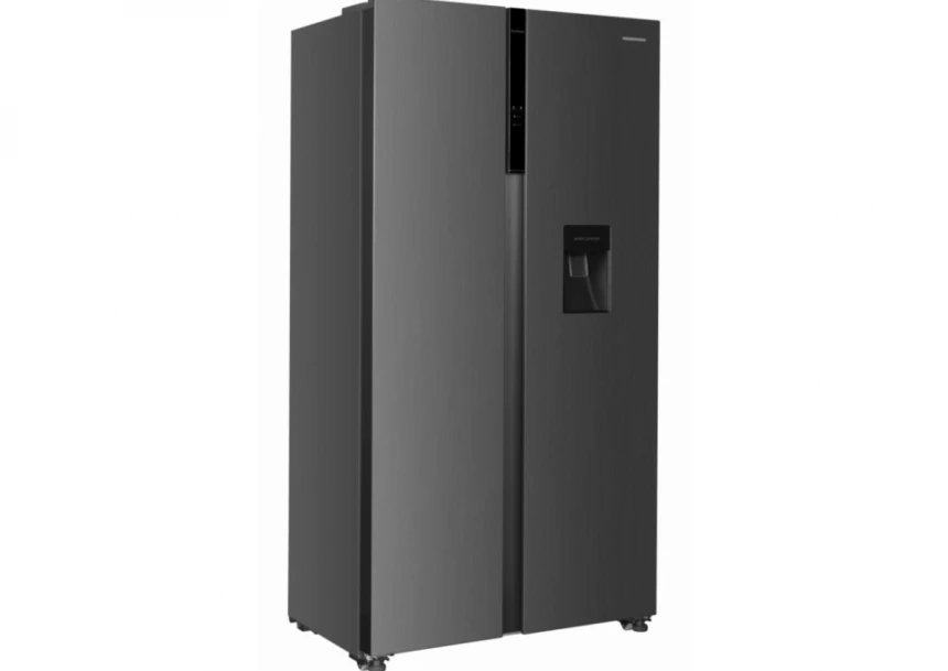 SBS frižider HEINNER  HSBS-H439NFXWDE++ 439l/NoFrost/90x177/inverter/Inox