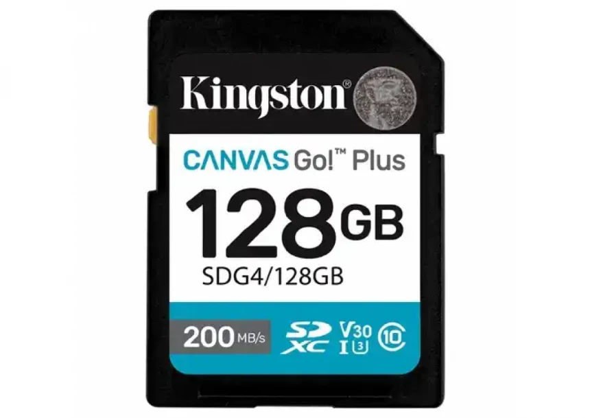 SD Card 128GB Kingston SDG4/128GB class ...