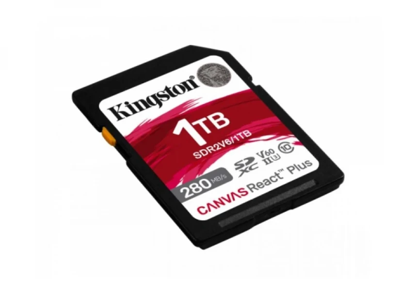 SD Card 1TB Kingston SDR2V6/1TB class 10 HD/2K/4K 280Mbs/150MBs