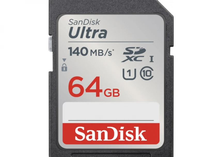 SDXC SanDisk 64GB Ultra, SDSDUNB-064G-GN...
