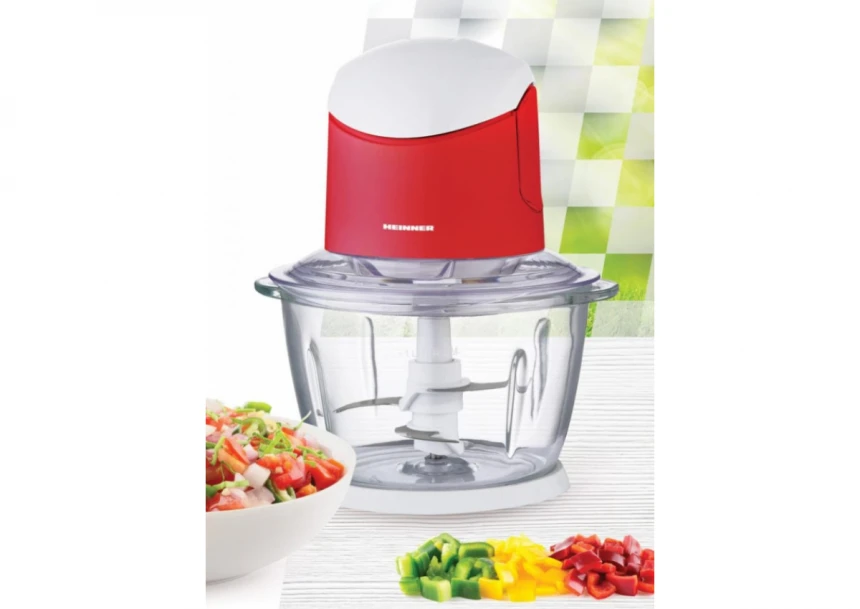 Seckalica HEINNER HMC-K500WHR 500W/staklena posuda,2noža