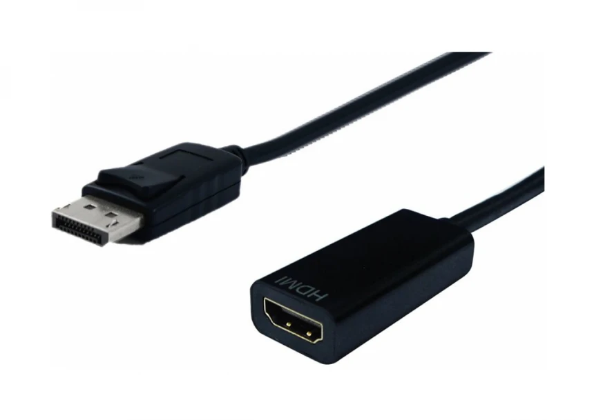 Secomp Cableadapter DP M - HDMI F 0.15m