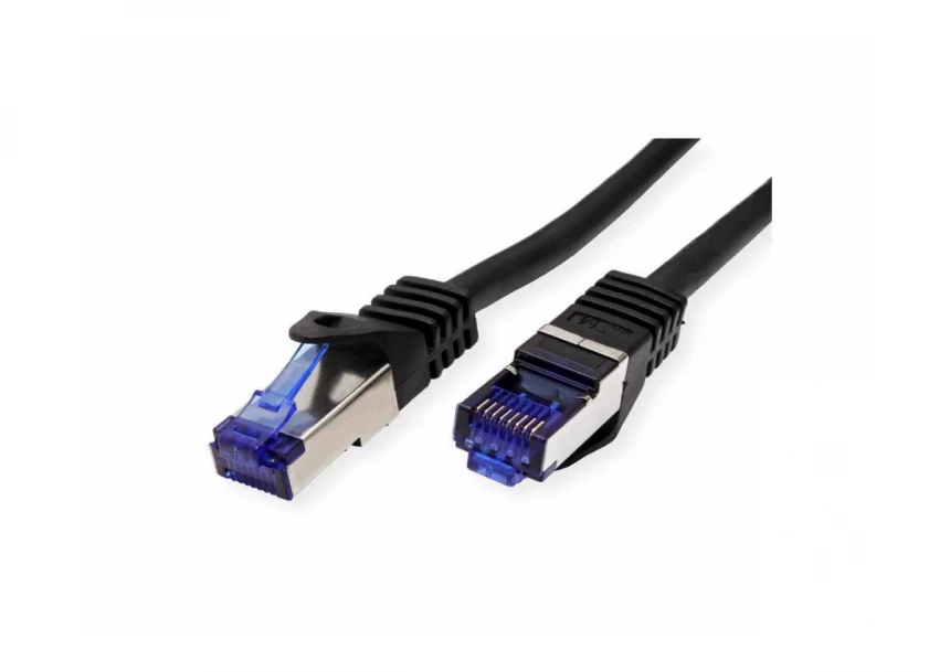 Secomp VALUE FTP Patch Cord Cat6A (Class EA) extra-flat crna 5.0m