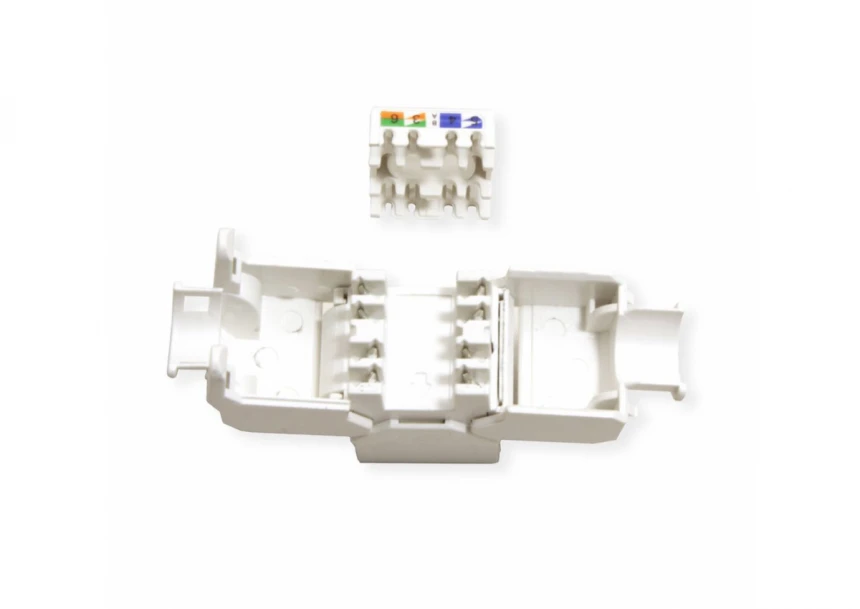 Secomp Value Keystone Jack Cat6a UTP toolless white