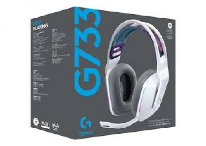 Slušalica Wireless gaming Logitech G733 Lightspeed RGB bele 981-000883