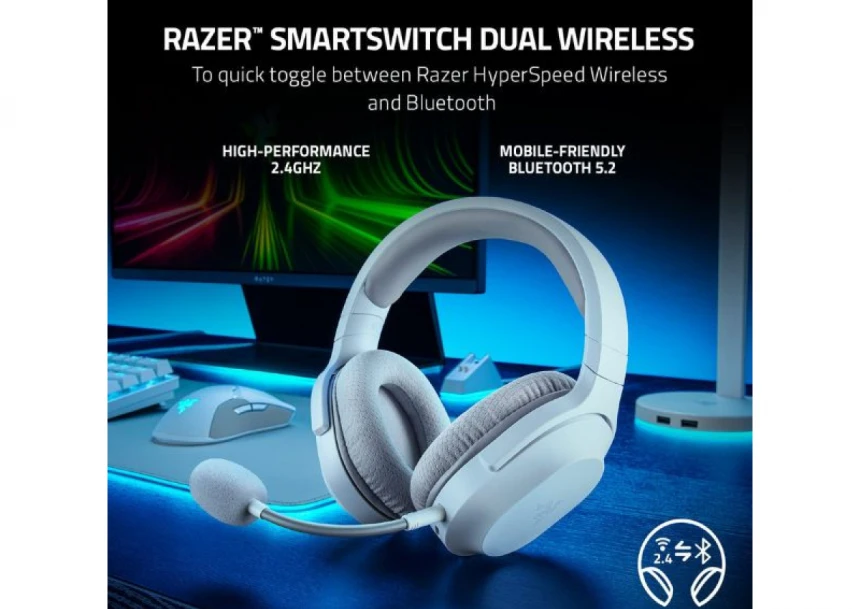 Slusalice Razer Barracuda X 2022 White RZ04-04430200-R3M1