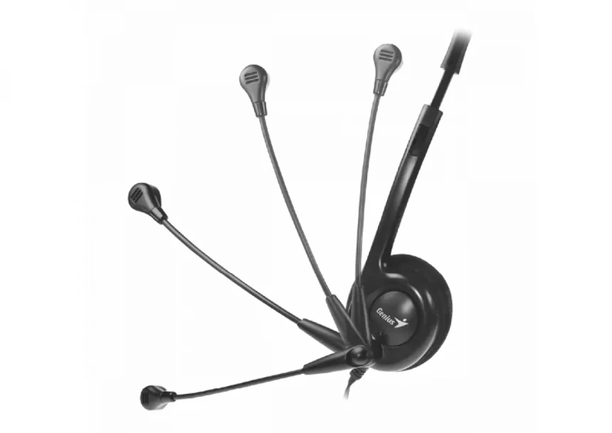 Slušalice sa mikrofonom Genius HS-200C + Single Jack kabl