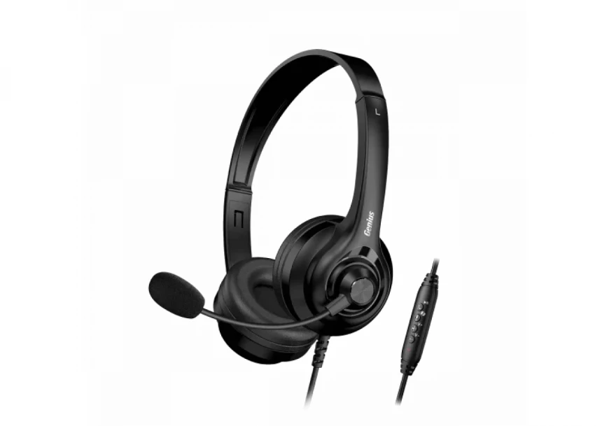 Slušalice sa mikrofonom Genius HS-235U USB-A crne