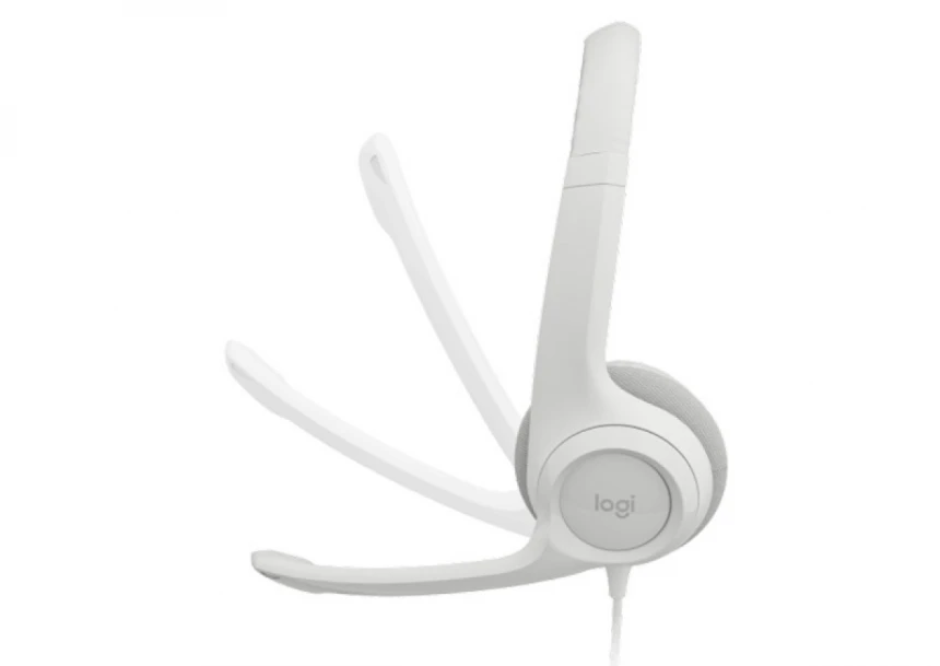 Slušalice sa mikrofonom Logitech H390 USB bele 981-001286