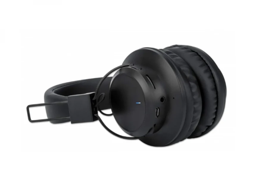 Slušalice sa mikrofonom Manhattan Sound Science 165389 Bluetooth crne
