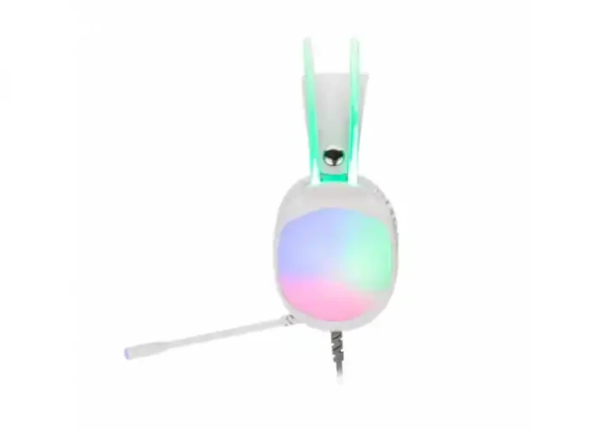 Slušalice sa mikrofonom Marvo LUMI 40 HG8959 bela/Transparent