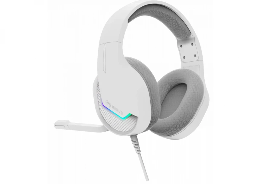 Slušalice sa mikrofonom Marvo Tactic 40 H8618WH bele