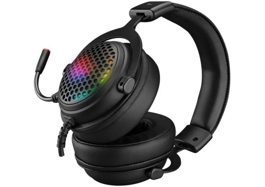 Slušalice sa mikrofonom Rampage MAJESTY 7.1 USB RGB