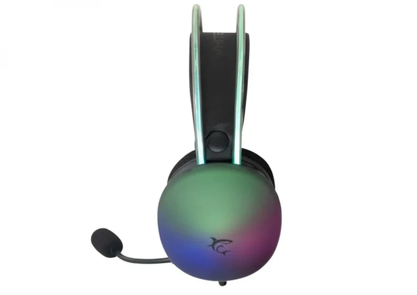 Slušalice sa mikrofonom White Shark FIREFLY 50mm/Multiplatform/RGB/Crna