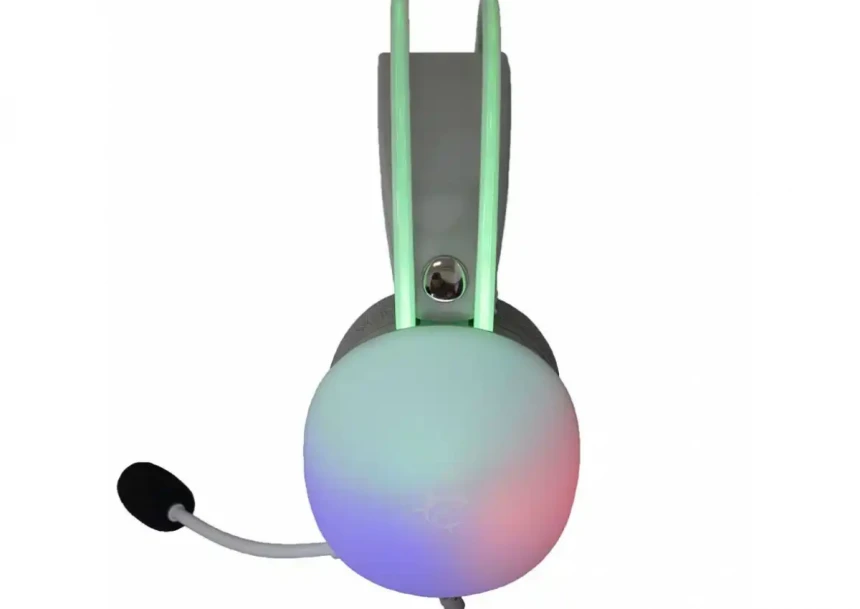 Slušalice sa mikrofonom White Shark GH 2342 Firefly bele RGB