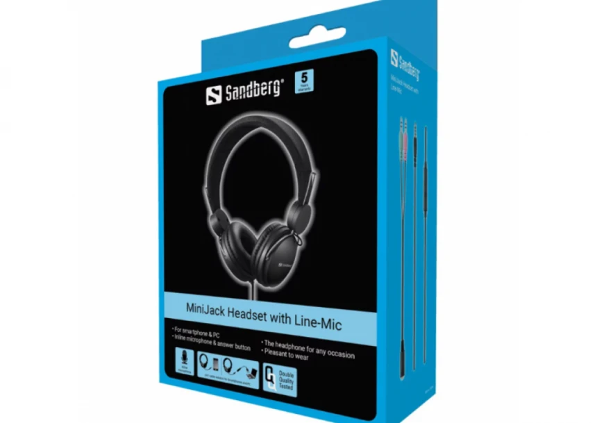 Slušalice sa mirkofonom Sandberg MiniJack 3.5 126-34
