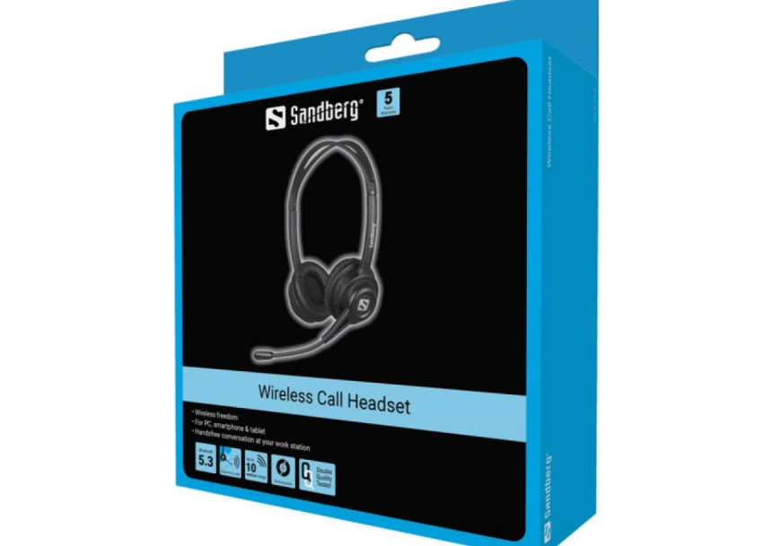 Slušalice sa mirkofonom Sandberg Wireless Call Headset 126-43