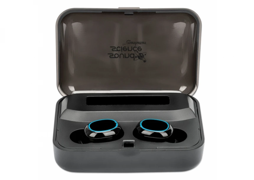 Slušalice TWS Manhattan 180382 Bluetooth 5.0 crne