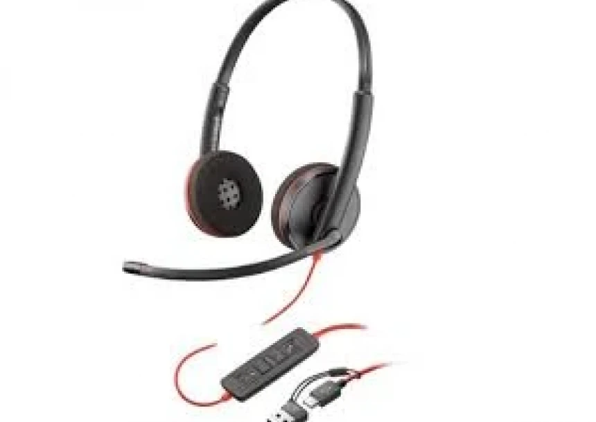 Slušalice žične HP Poly 3225 USB-C+3.5mm...