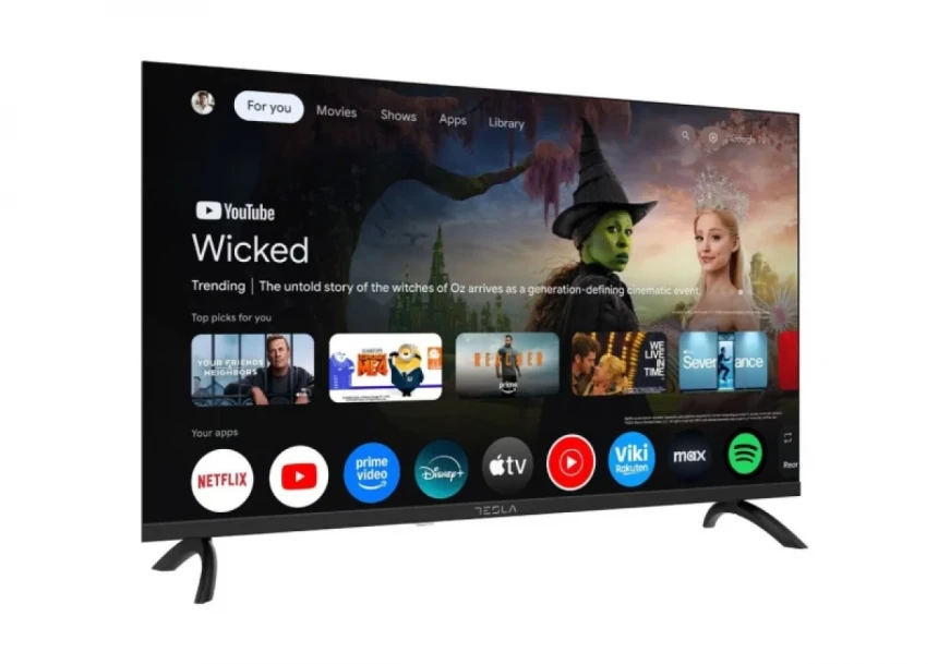 SMART LED TV 32 Tesla 32E655BHS 1366x768/HD Ready/DVB-T2/S2/C/frameless/googleTV