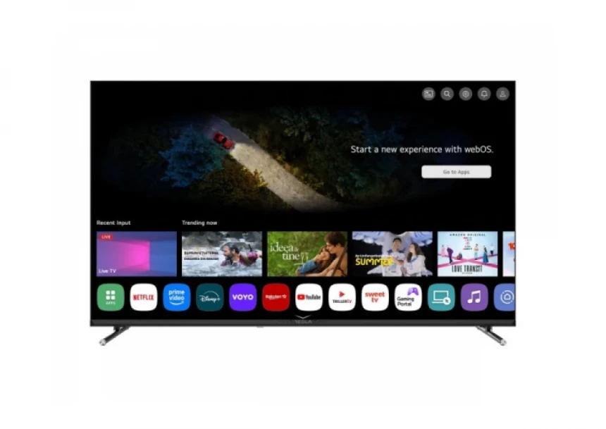 SMART LED TV 50 Tesla 50E655BUW 3840x2160/UHD/4K/DVB-T2/S2/C/Frameless/WebOS
