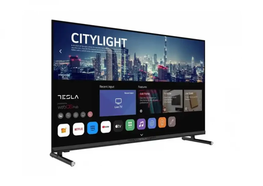 SMART LED TV 55 Tesla 55E645BUW 3840x2160/UHD/4K/DVB-T2/S2/C/Frameless/WebOS