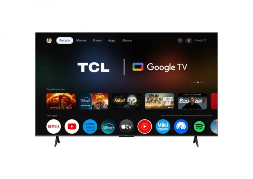 SMART LED TV 75 TCL 75V6C 3840x2160/4K/UHD/60Hz/DVB-T2/C/S2/Google TV