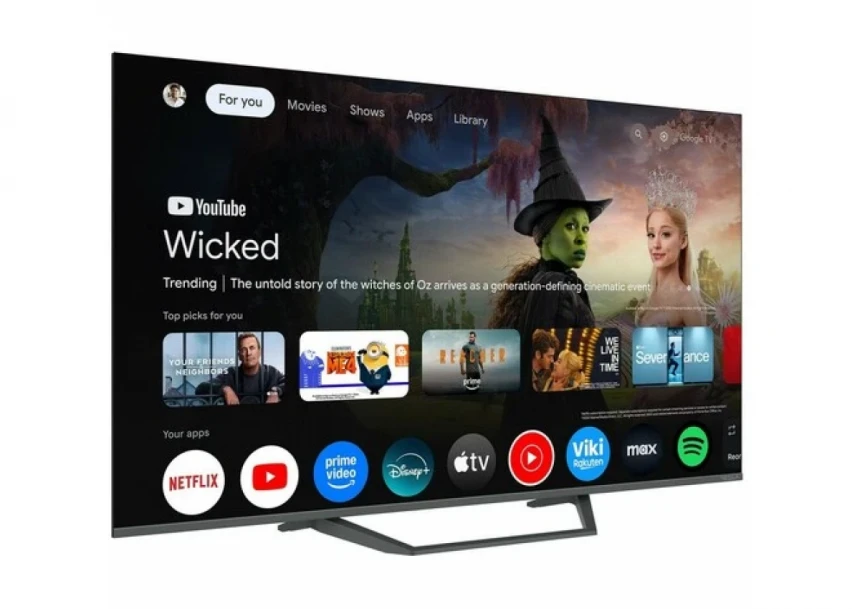 SMART QLED TV 55 Tesla Q55E655GUS 3840x2160/UHD/4K/DVB-T/T2/C/S/S2/GoogleTV