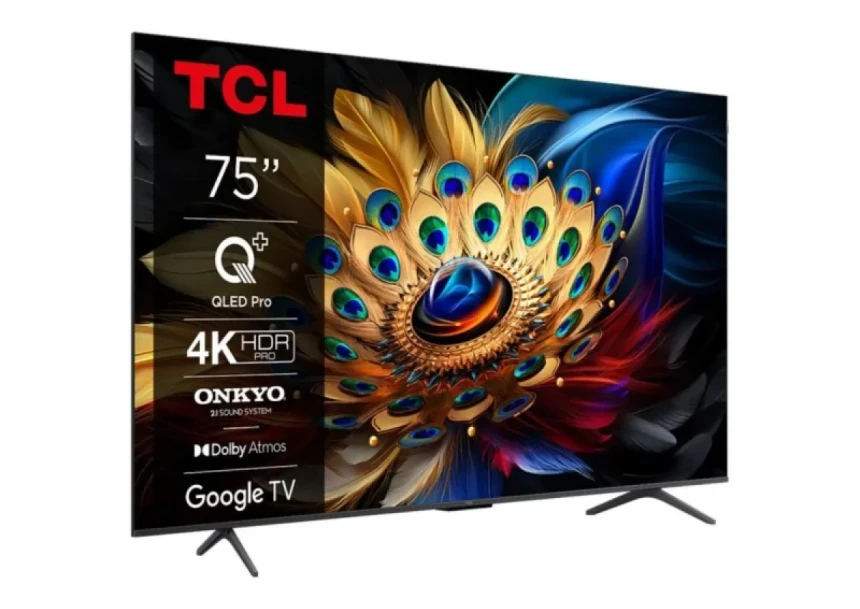 SMART QLED TV 75 TCL 75C655 3840x2160/4K HDR/DVB-T2/C/S2Google