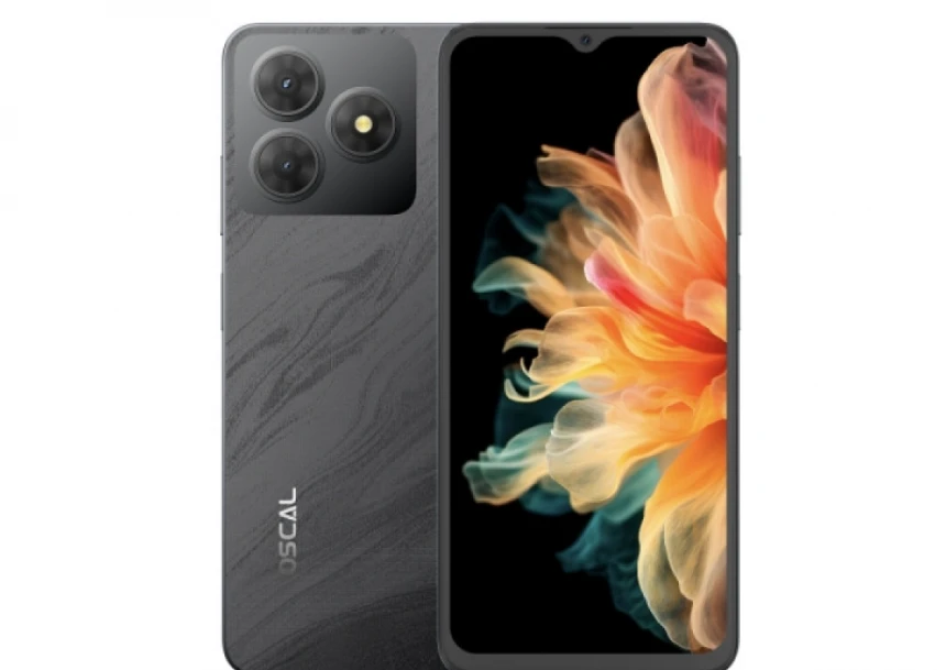 Smart telefon Oscal FLAT 2,  6.65" OC/6GB/256GB/13MP/5000mAh PBlack