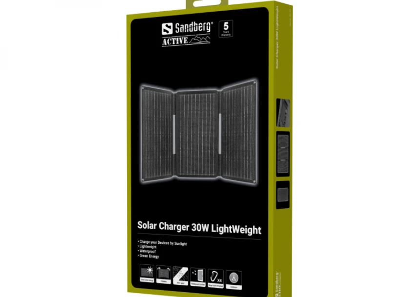 Solarni punjač Sandberg 421-19 30W USB+USB-C/DC/