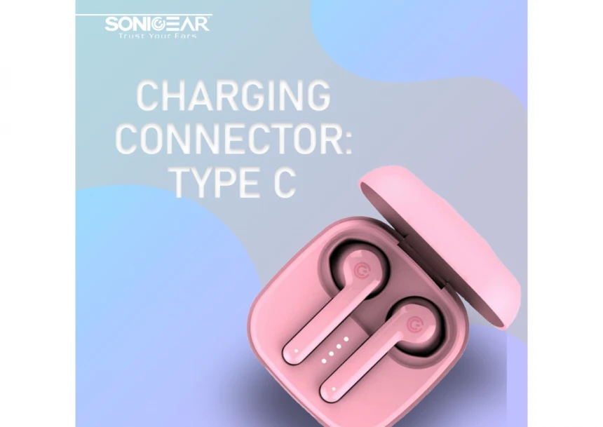 Sonicgear Earpump TWS 1 Pink