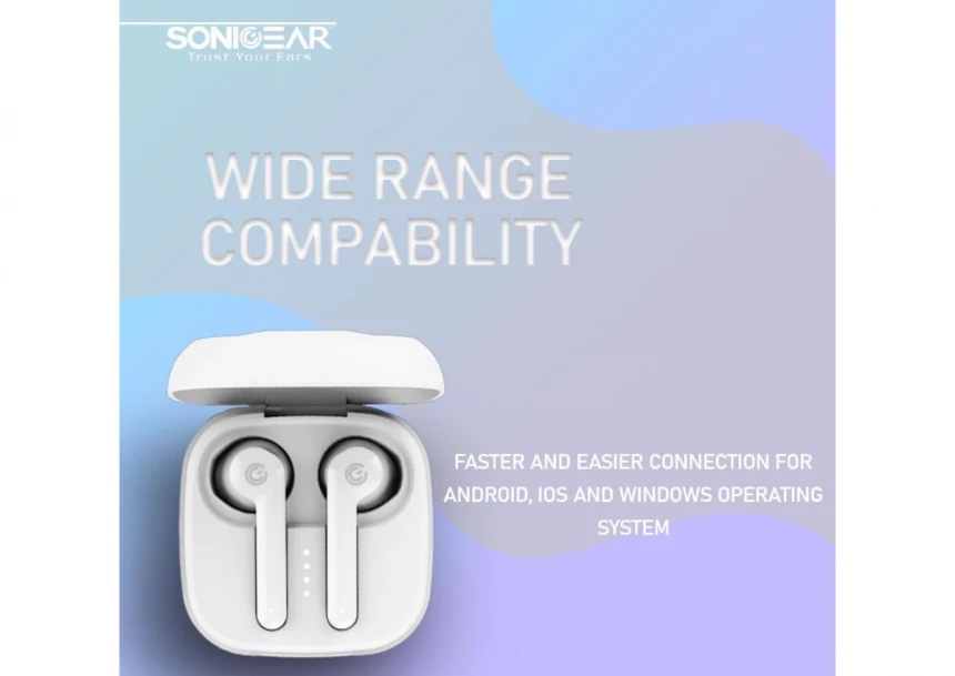 Sonicgear Earpump TWS 1 White
