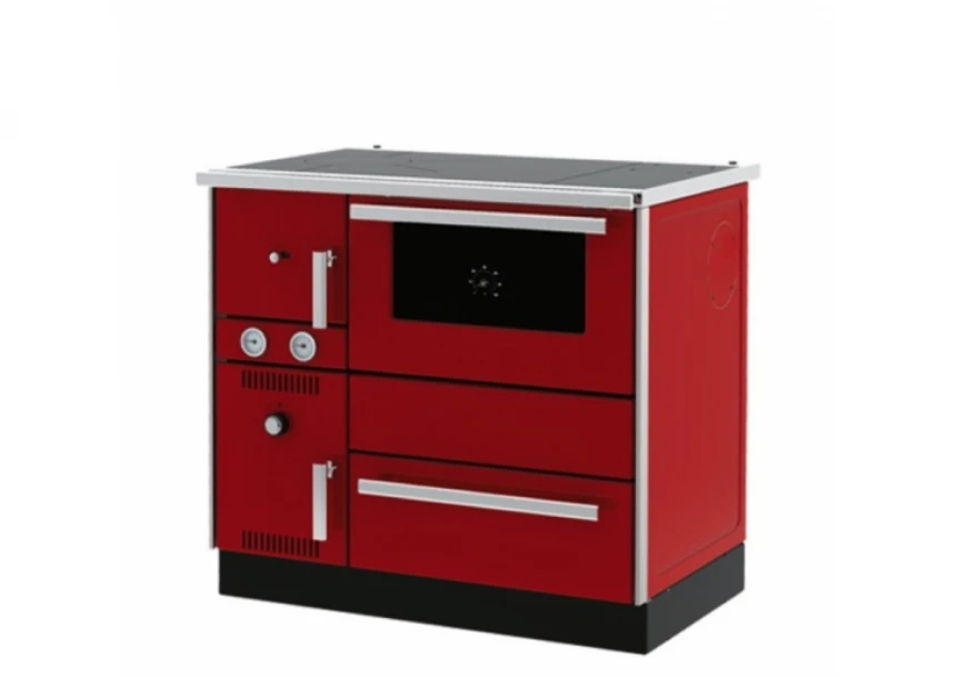 Šporet na čvrsto gorivo Alfa term 20 L NR Eco,crveni,desni