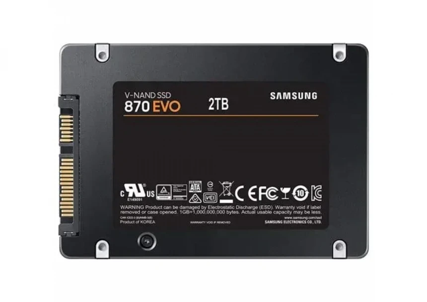SSD 2.5 SATA III 2TB Samsung 870 EVO MZ-77E2T0B/EU