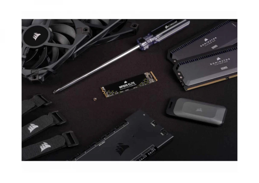 SSD CORSAIR MP600 ELITE 1TB/M.2/NVMe/crna