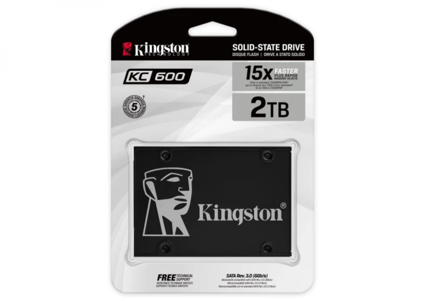 SSD Kingston 2TB 2.5" SATA3 SKC600/2048G