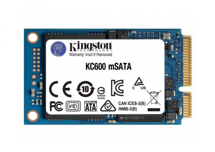 SSD KINGSTON SKC600MS/256G/2.5"/SATA3/crna