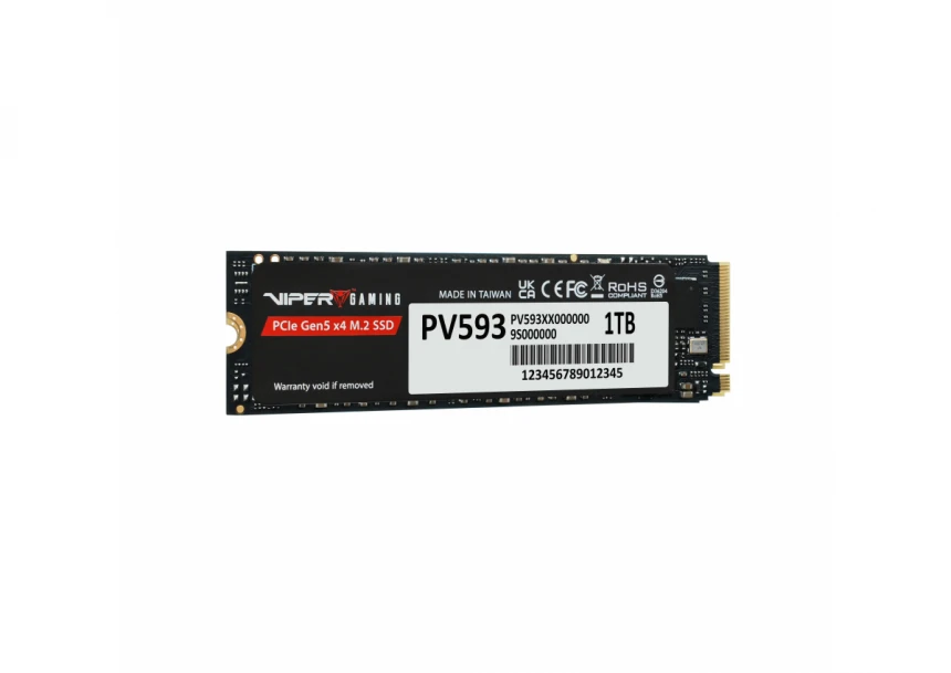 SSD M.2 NVMe 1TB Gen 5.0 Patriot PV593 14000MBs/13000MBs PV593P1TBM28H