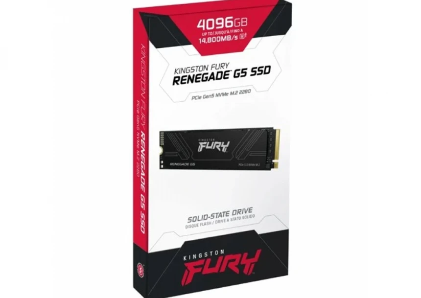 SSD M.2 NVMe 8TB Kingston FURY Renegade SFYR2D/8T1 14800MBs/14000MBs