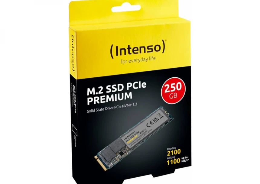 SSD M.2 NVMe Intenso Gen.3x4 250GB 38354...