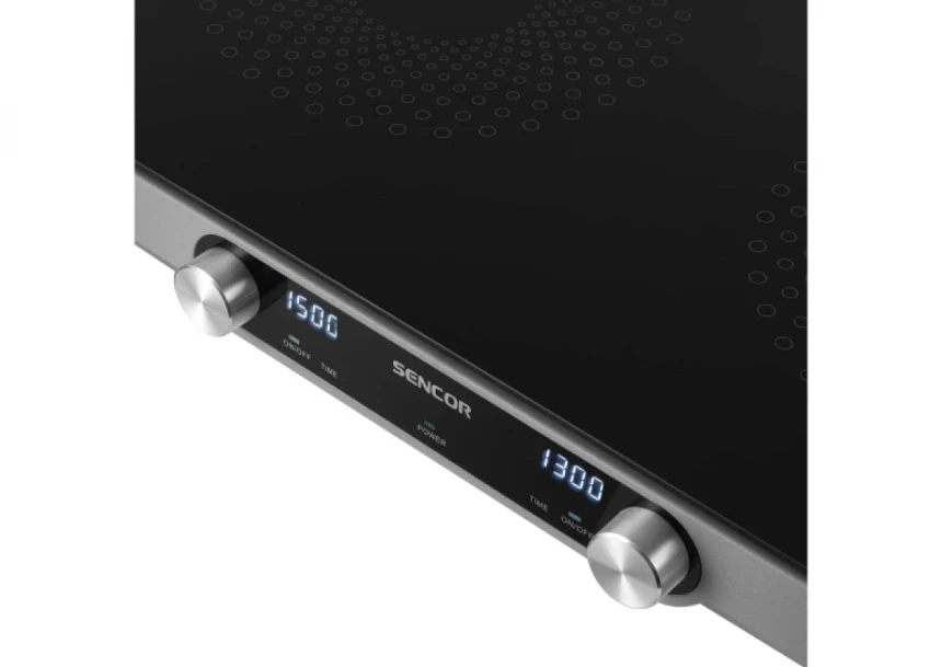 Staklokeramički rešo Sencor SCP 2803BK/dve ploče/snaga 3500W(2200W+1300W)
