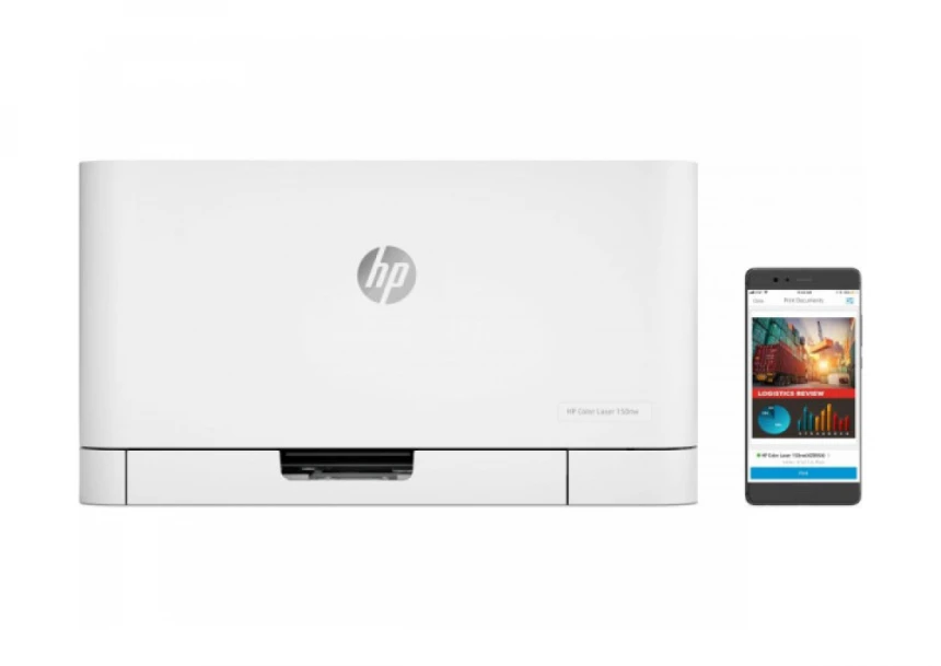 Štampač HP Color LaserJet 150nw 600x600dpi 18/4ppm 64MB LAN/Wireless 4ZB95A