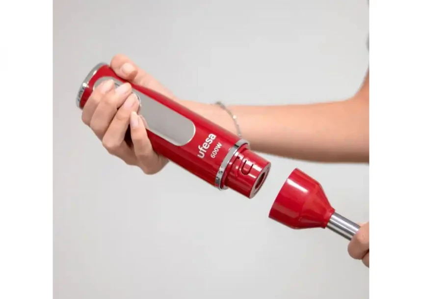 Štapni mikser Ufesa BP3443 Rouge/crveni/snaga 600W/4 nastavka