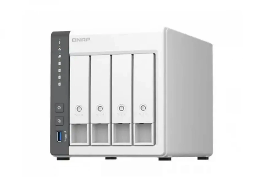 Storage Qnap NAS TS-433 4 HDD/RAM 4GB/LA...