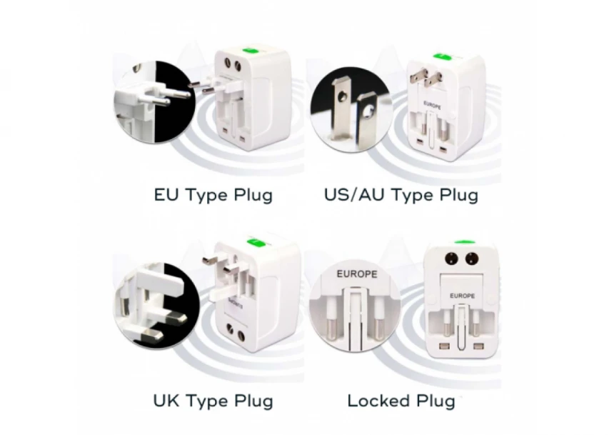 Strujni adapter EU/UK-USA AIO 75910