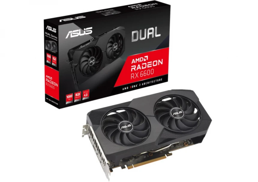 SVGA ASUS AMD Radeon RX 6600 8GB DUAL-RX...