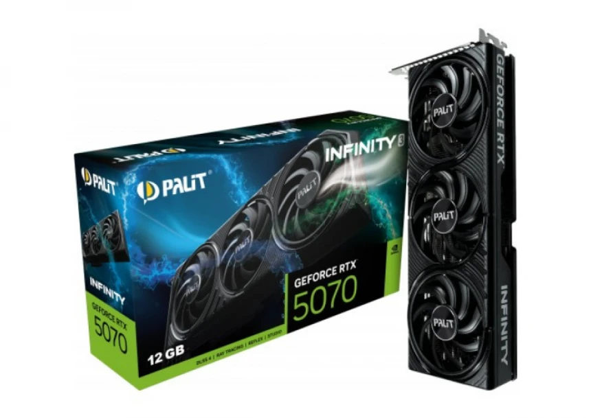 SVGA Gainward RTX 5070 Python III 12GB GDDR7 192bit, NE75070019K9-GB2050T